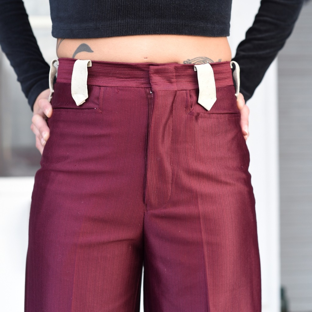 Women's Vintage Maroon pants size 30